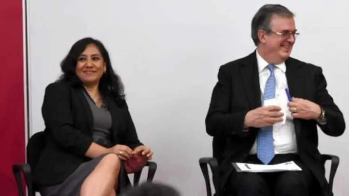 Secretaria Funcion Publica Irma Erendira Sandoval_Canciller Marcelo Ebrard